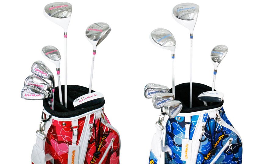 ハートフルなデザインのレディースゴルフセット　
ラウドマウス『Cathy』が新登場！