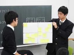 グループごとにプレゼンの内容を発表する様子