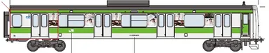 山手線車体イメージ
