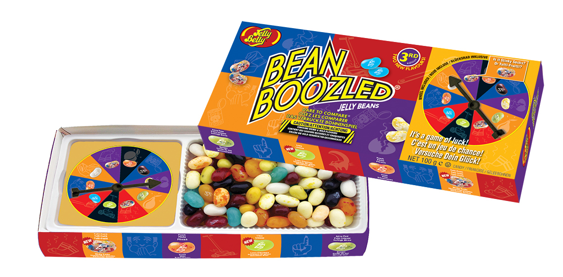 アメリカで大人気の奇妙な味のジェリービーンズ Bean Boozled ビーンブーズル ついに日本初上陸 1月16日より発売 ジェリーベリー キャンディー カンパニーのプレスリリース