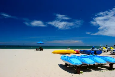 コタキナバルの海