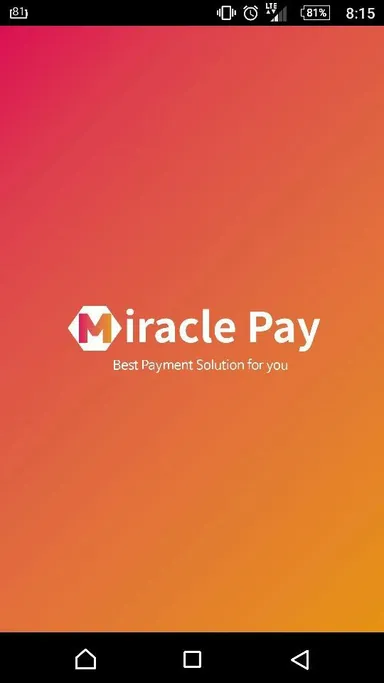 ミラクルペイ イメージ画面