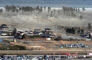 東日本大震災で発生した津波