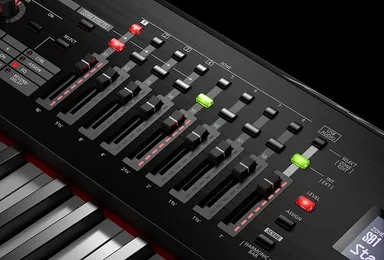 LEDインジケーターを採用したスライダー