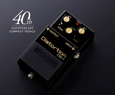 BOSSコンパクト・ペダル・シリーズ40周年記念　ブラックカラー・バージョン　ディストーション『DS-1-4A』