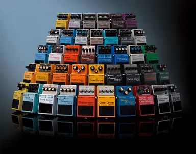 発売40周年を迎えるBOSSコンパクト・ペダル・シリーズ