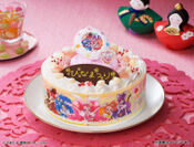 キャラデコお祝いケーキ キラキラ☆プリキュアアラモード