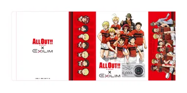 ALL OUT!!×CASIO EXILIM