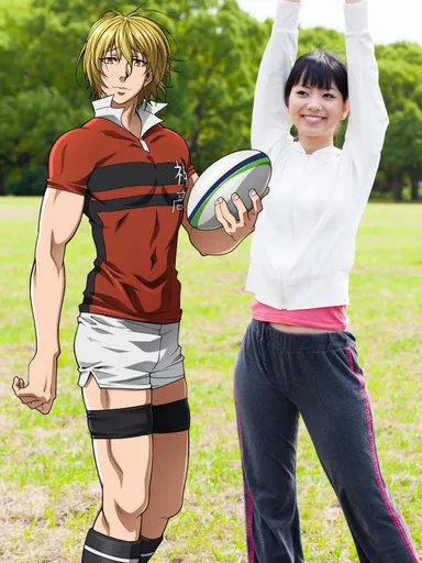 ALL OUT!! EXILIM 合成作例2　石清水 澄明