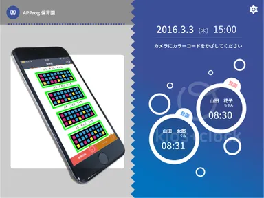 カメレオンコード読み取りイメージ