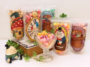 催事限定パッケージ「水曜日のアリスポップコーン」