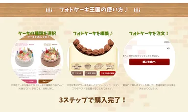 簡単購入ステップ