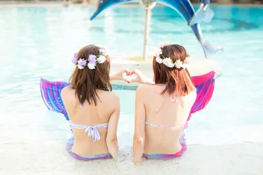 後ろ姿のマーメイド