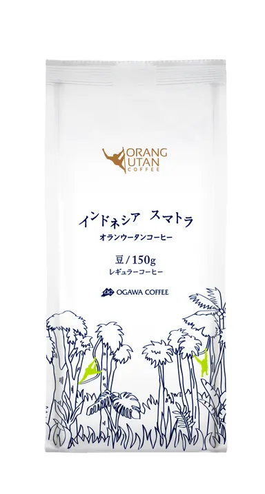 インドネシア スマトラ オランウータンコーヒー 豆150G