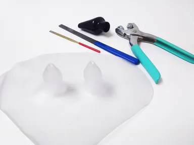 当品指サックと他ディップ成形製品