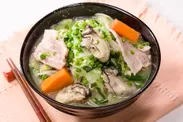 瀬戸内産牡蠣と1日分の野菜のベジ塩タンメン