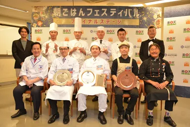 朝ごはんフェスティバル集合写真