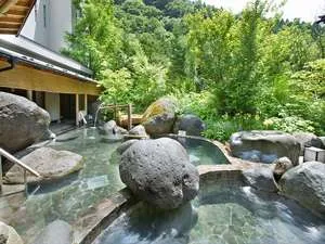 萬国屋露天風呂写真