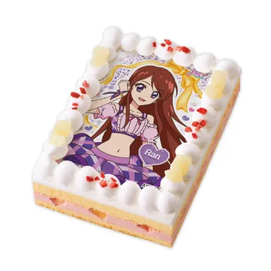 『キャラデコプリントケーキ アイカツ！』紫吹 蘭