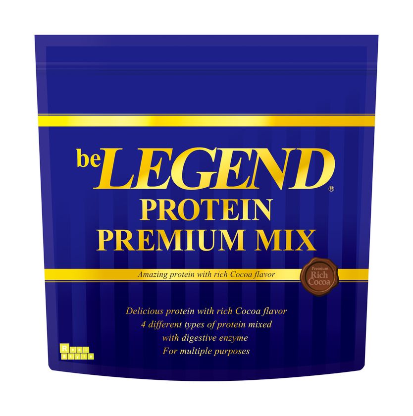 “美味しいプロテイン”ビーレジェンドシリーズに新風味登場!
欲しい成分がすべて入った「PREMIUM MIX」を新発売