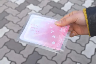 配布したカイロ