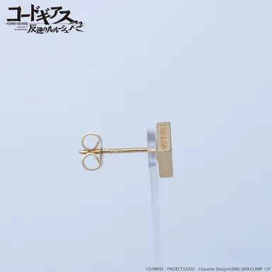 シルバーピアス(スザクモデル) 側面