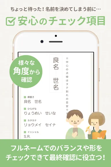 「良運命名」届出前のチェック項目