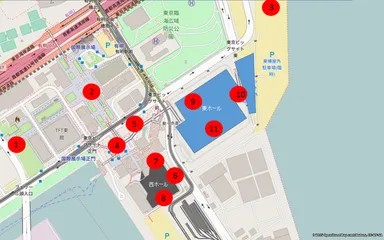 測定ポイントマップ