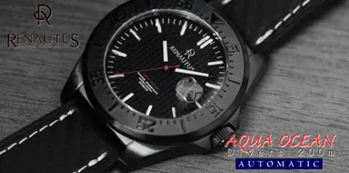 機械式アクアオーシャン45　ブラック