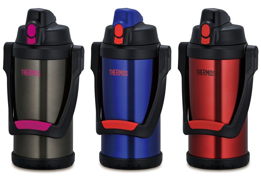 お子様のクラブ活動やスポーツシーンに便利な
スポーツジャグに新色が登場！
2017年3月1日(水)にサーモスから新発売