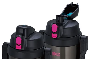 ワンタッチ・オープン、ボタンロック付き