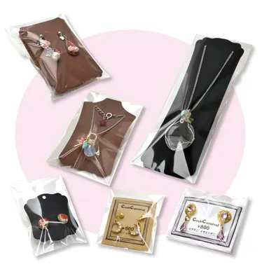 テープ付き透明袋