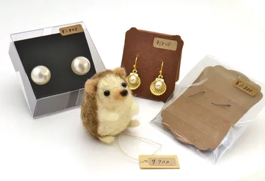 貼ってはがせるクラフト値札(長型)