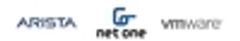 アリスタネットワークスジャパン合同会社、ネットワンシステムズ株式会社、ヴイエムウェア株式会社のロゴ