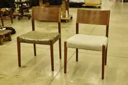 大塚家具でリユースした椅子(左：Before→右：After)