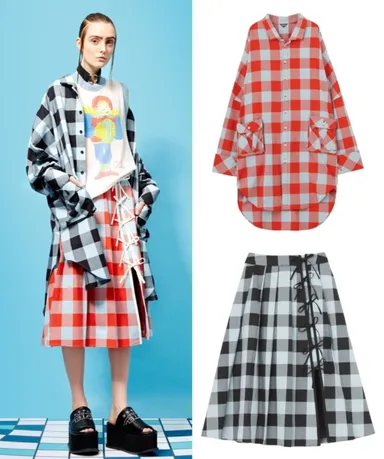 【先行販売】3WAY CASA VICENS PLAID SHIRT＆TROUSERS