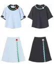 【先行販売】CARNATION EMBROIDERED TOP＆SKIRT