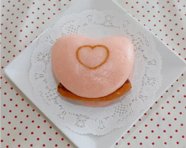 ハート角煮まんじゅう