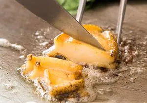 「蒸しアワビと海老のソテー」