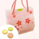 桜のクッキーバッグ