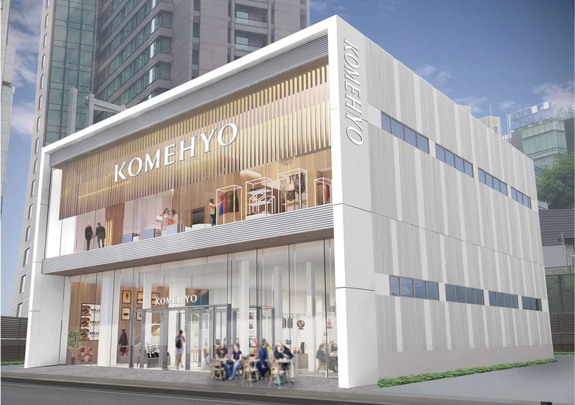 再開発が進む名古屋駅東口エリアに進出
「KOMEHYO名古屋駅店(仮)」
2017年5月下旬グランドオープン