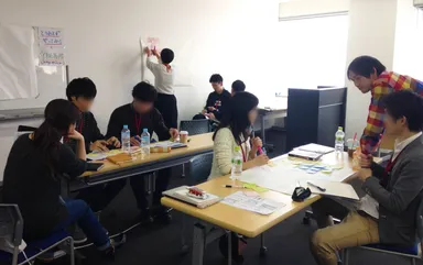 昨年のインターン風景_ビジネスアイデア検討