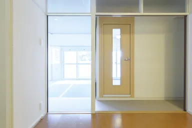 防音ルームの入口