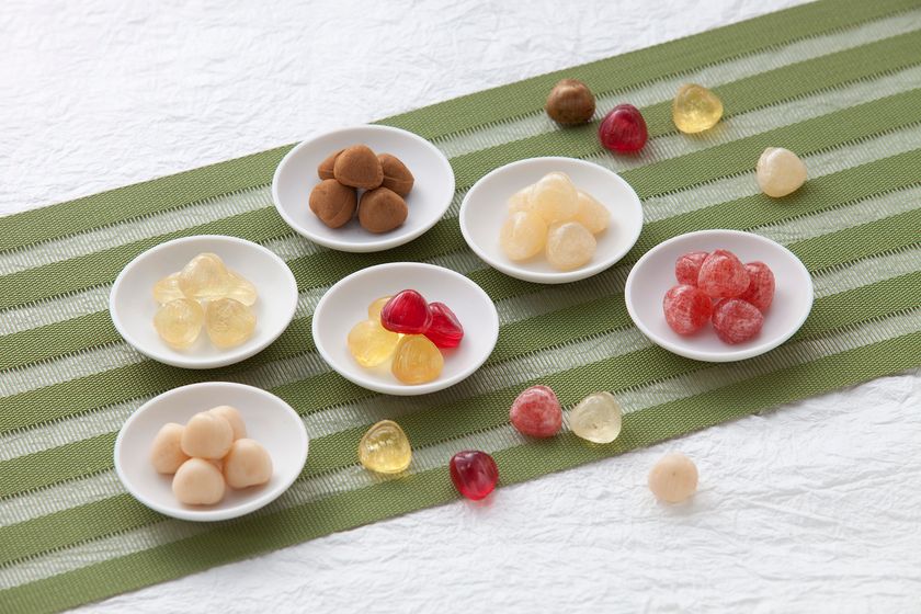 江戸時代の味を受け継ぐ“榮太樓飴”シリーズに、
持ち運びやすい小袋サイズ6種が登場