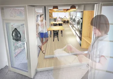 Wash＆Cafe　イメージ