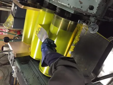 自社での色材からのインク開発