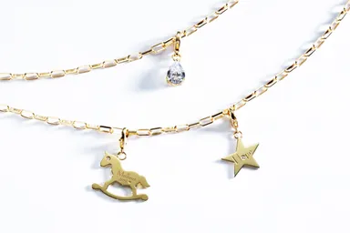 K18チャームブレスレット 1