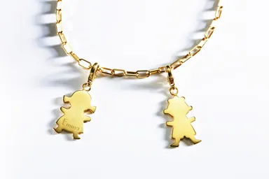 K18チャームブレスレット 3