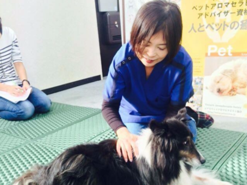 「愛犬のためのペットアロマ」体験セミナー　
開講に向けてクラウドファンディングを開始！