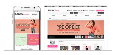 「RUNWAY channel」×「楽天ペイ」×「リクルートかんたん支払い」(イメージ画像) 2